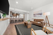 Modern Downtown 2BR 2BA with City Views, Fire Pit, Walk to Delta Center