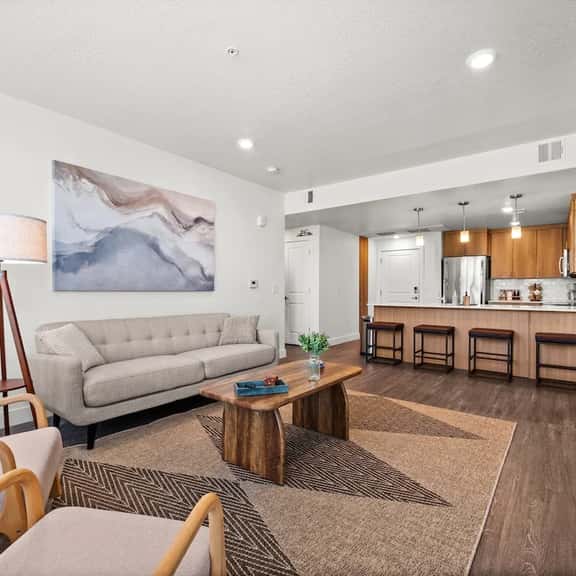 Modern Downtown 2BR 2BA Near Delta Center with Fire Pit, BBQ, and City Views - Image 1